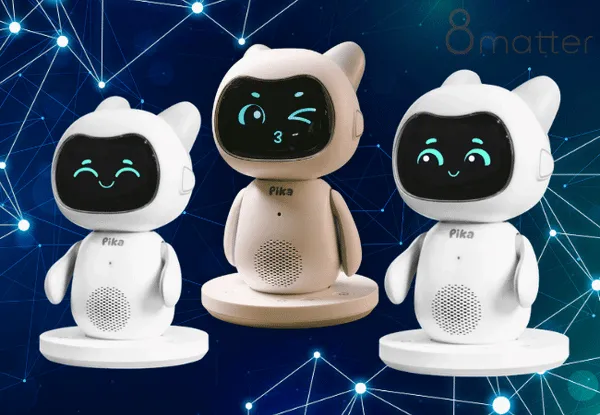 Robot Pika - Trợ Lý AI Học Tiếng Anh Cho Bé - 8matter SmartHome