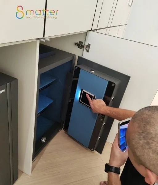 thi công lắp đặt két sắt