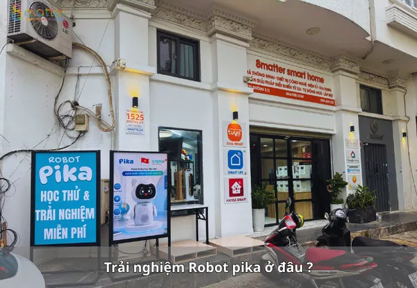 Trải Nghiệm Thực Tế Robot Pika Ở Đâu?