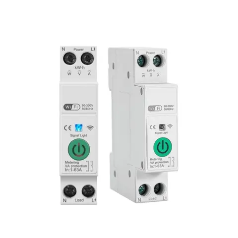 Aptomat Thông Minh một cực Tuya Wifi 63A - 8Matter - SmartHome