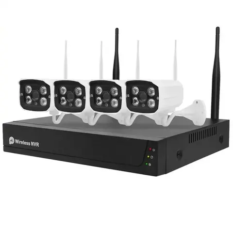 Bộ KIT 4 Camera, đầu NVR Wifi Tuya Smart Life