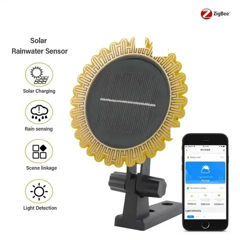 Cảm biến mưa, ánh sáng Tuya Smart Life RLS02 (Pin NLMT)