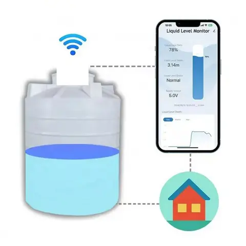 Cảm biến mực nước Tuya Smart Life WLS03