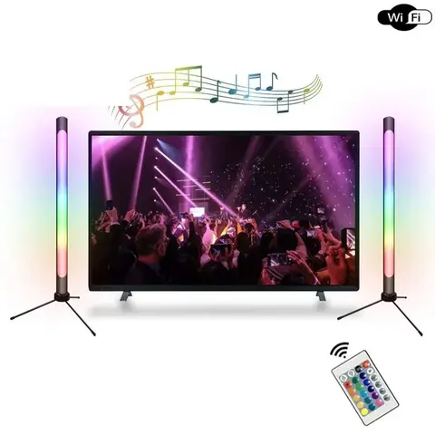 Cặp đèn Led cây đổi màu theo nhạc Tuya Smart Life