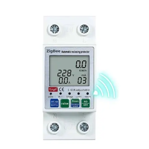 Cầu dao điện thông minh Wifi Tuya STY-63YZ-8Matter-Smarthome