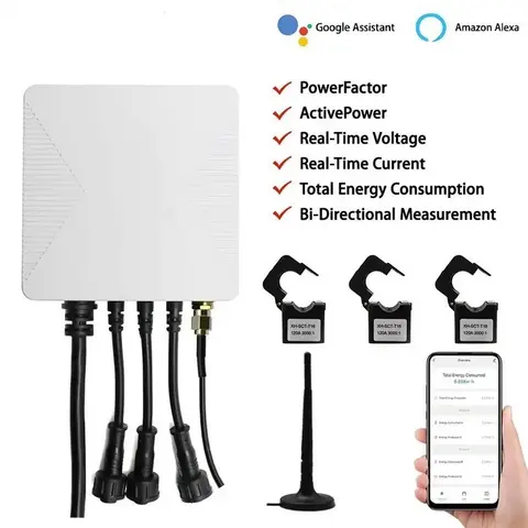 Đồng hồ kẹp đo dòng 3 pha Tuya Smart Life PC321